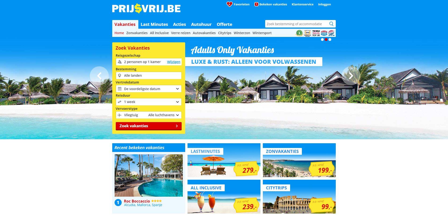 goedkope gezinsvakantie