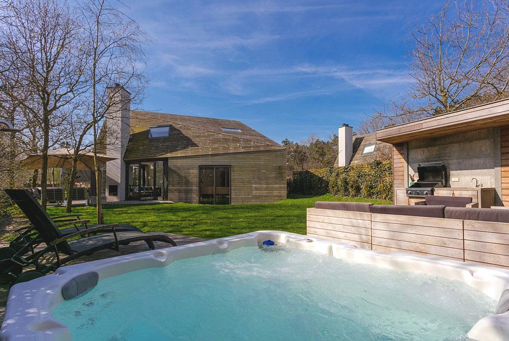 vakantiepark huisje met jacuzzi