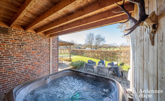 luxe vakantiehuizen ardennen met jacuzzi