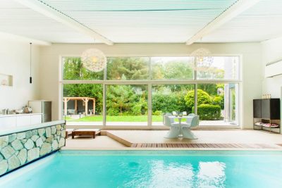 luxe vakantiehuis met prive binnenzwembad
