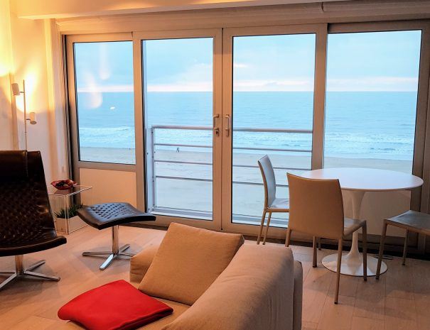 appartement te huur aan de kust