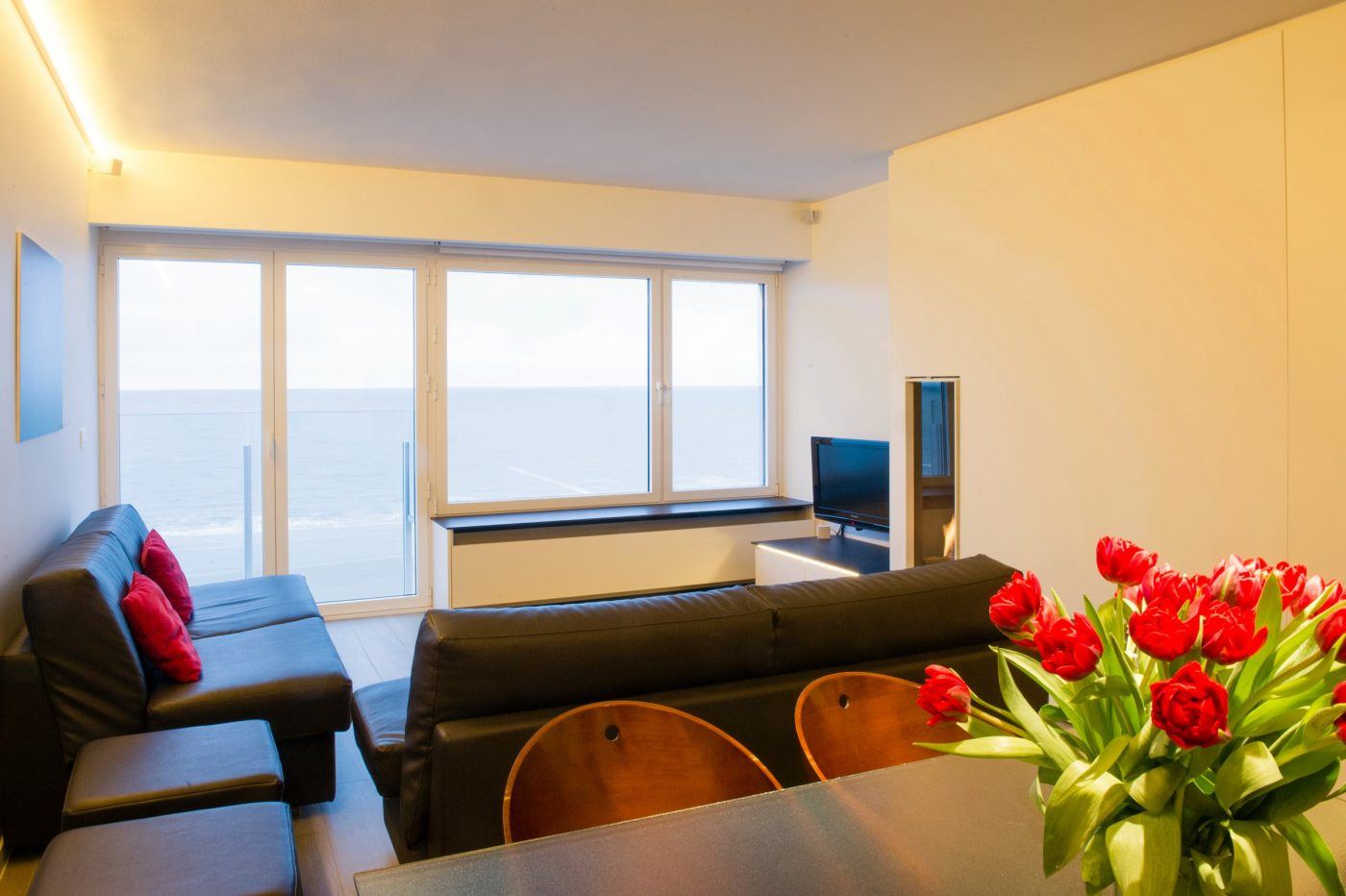 appartement op zeedijk te huur