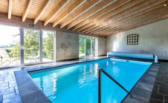 luxe chalet ardennen met binnenzwembad